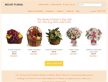 Tablet Screenshot of floristbeloitfloralwi.com
